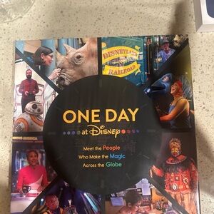 Disney One Day at Disney hardcover picture book